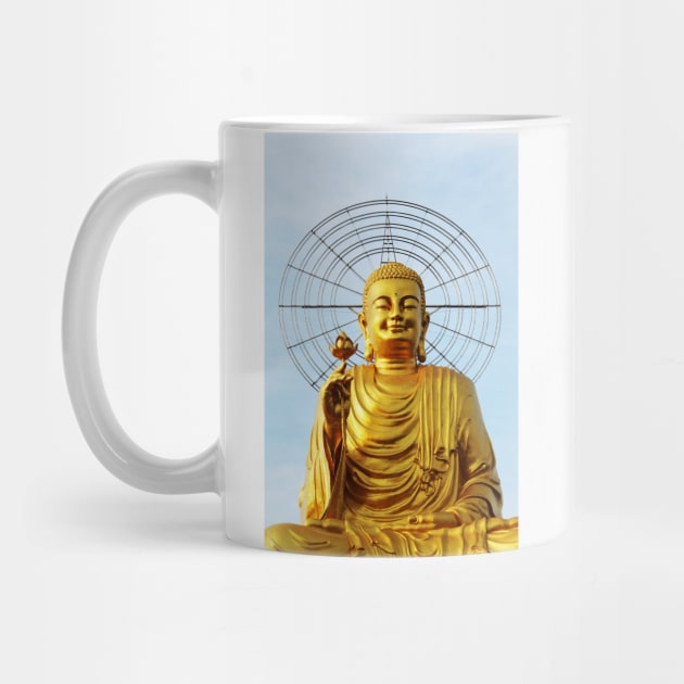 Golden Buddha by fineart